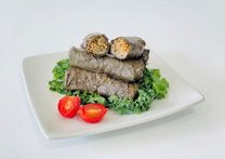 Stuffed Grape Leaves with Rice